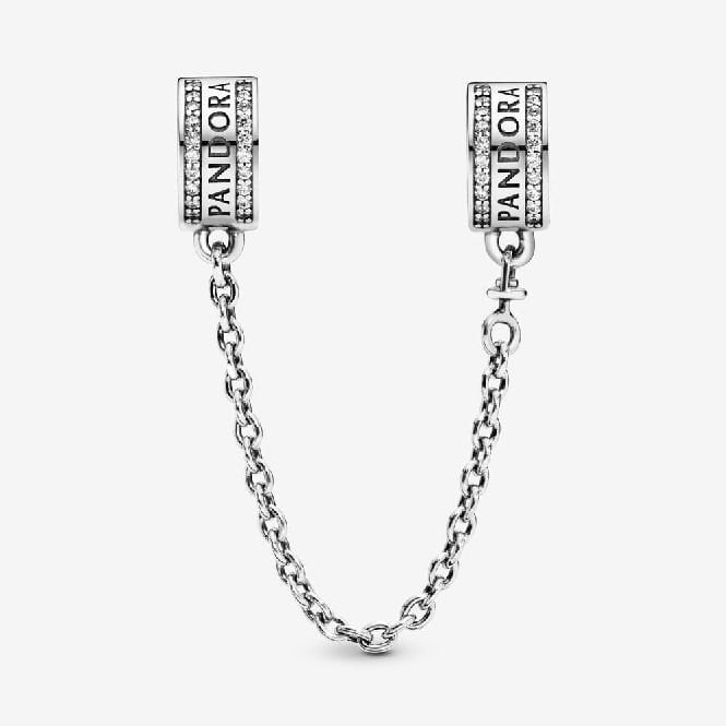 Logo Safety Chain Clip Charms, 5cm