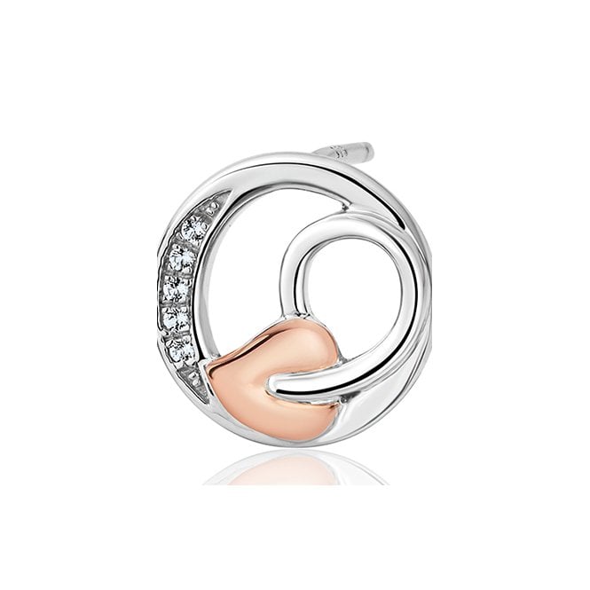 Tree of Life Silver Vine Stud Earrings