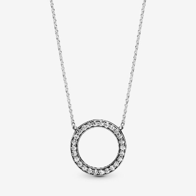 Circle of Sparkle Necklace, 45cm