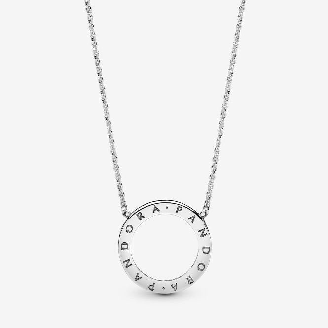 Circle of Sparkle Necklace, 45cm