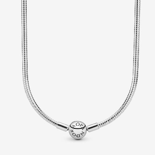Moments Snake Chain Necklace, 50cm