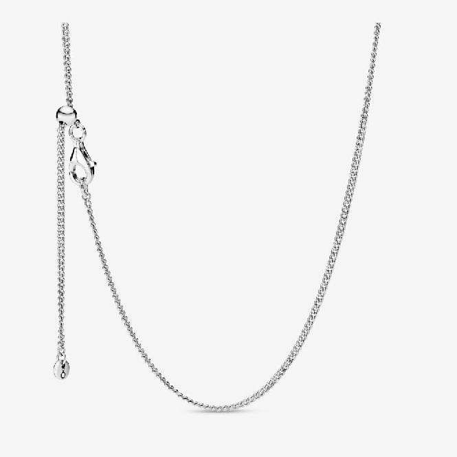 Curb Chain Necklace, 60cm