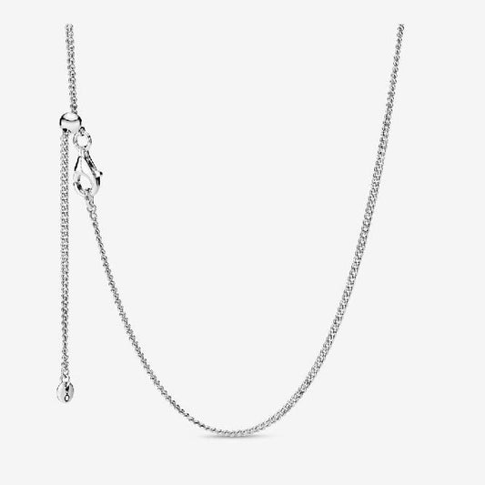 Curb Chain Necklace, 60cm