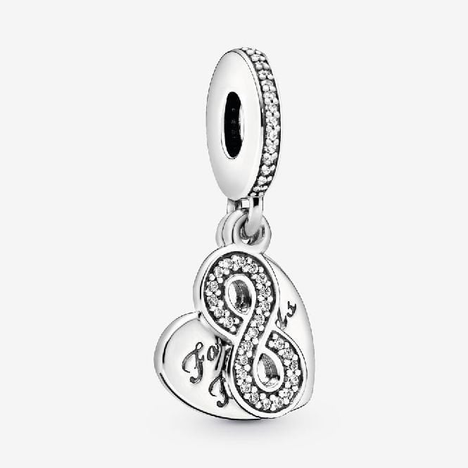 Forever Friends Heart Dangle Charms