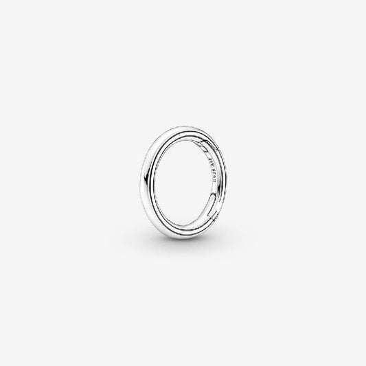 ME Styling Silver Round Chain Link Connector