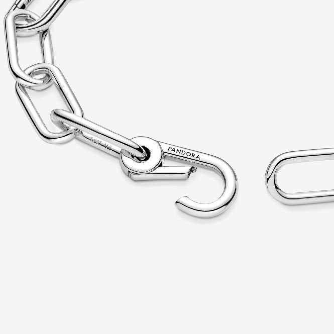 ME Silver Link Chain Bracelet, 17.5cm