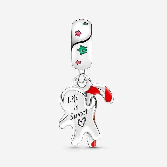 Gingerbread Man Dangle Charms