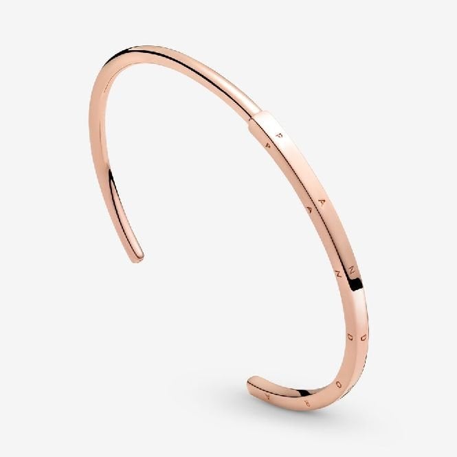 Signature Rose ID Bangle, 17.5cm