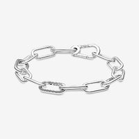 ME Silver Link Chain Bracelet, 17.5cm