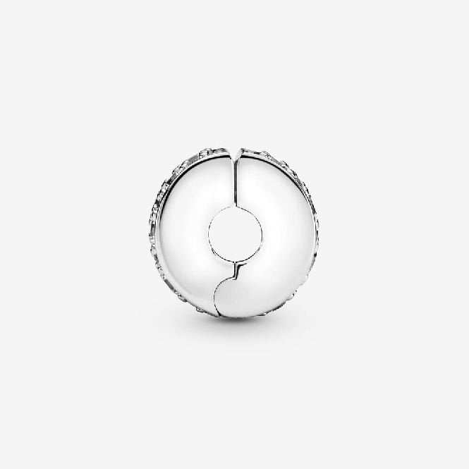Clear Pave Clip Charms