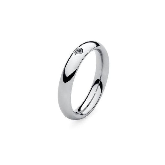 Slim Silver Interchangeable Ring, Size 50