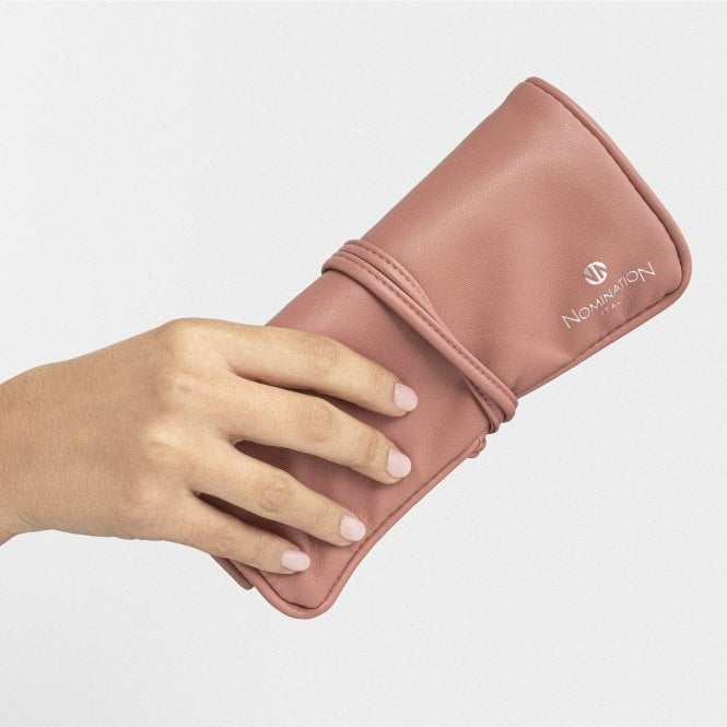 Blush Pink Jewellery Roll