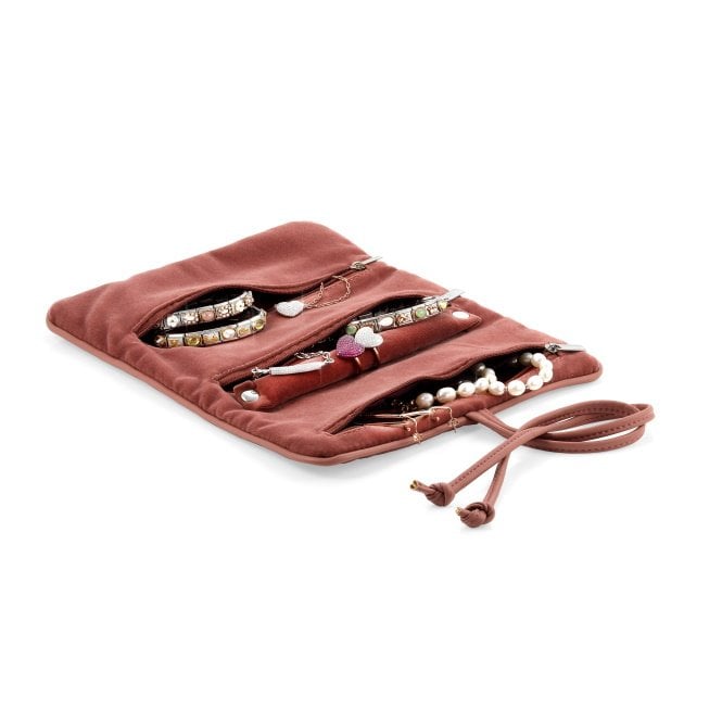 Blush Pink Jewellery Roll