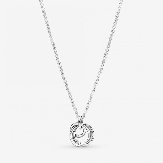 Family Always Encircled Pendant Necklace, 60cm