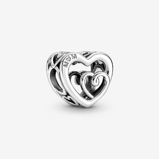 Entwined Infinite Hearts Charms
