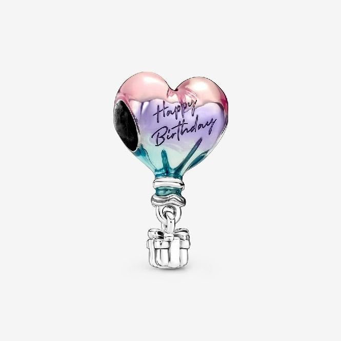 Happy Birthday Hot Air Balloon Charms
