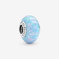 Opalescent Ocean Blue Charms
