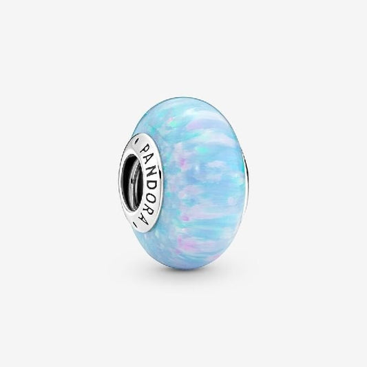 Opalescent Ocean Blue Charms