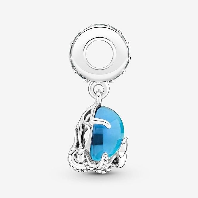 Murano Glass Cute Octopus Dangle Charms