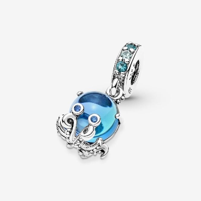 Murano Glass Cute Octopus Dangle Charms