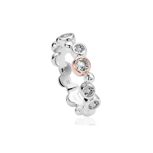 Clogau Celebration Silver Ring, Size N