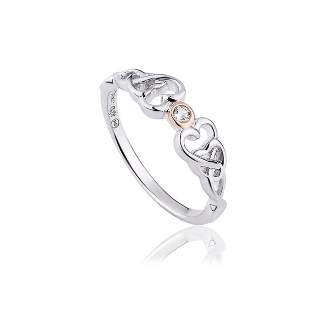 Lovespoons Silver Ring Size N