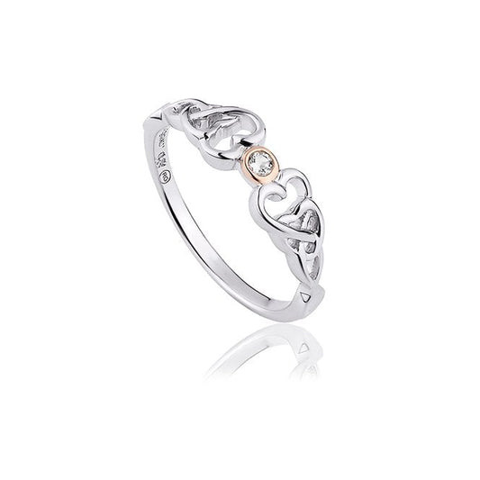 Lovespoons Silver Ring Size N