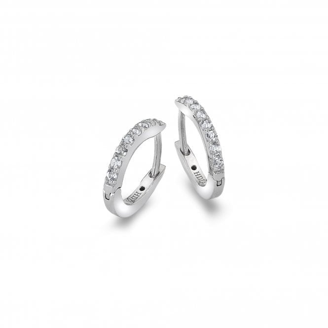 Silver Constant Loop Earrings