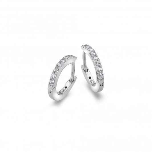 Silver Constant Loop Earrings