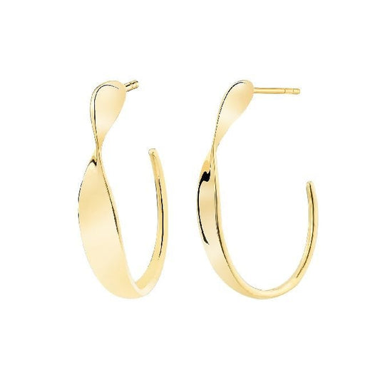 Creole Gold Hoop Earrings