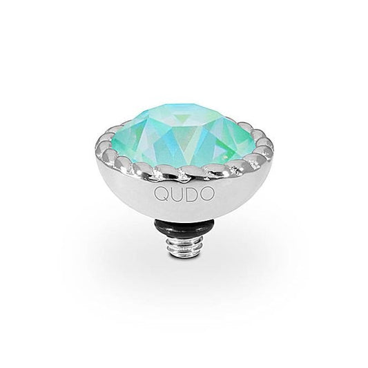 Bocconi Silver and Silky Sage DeLite Ring Gem Top, 11mm