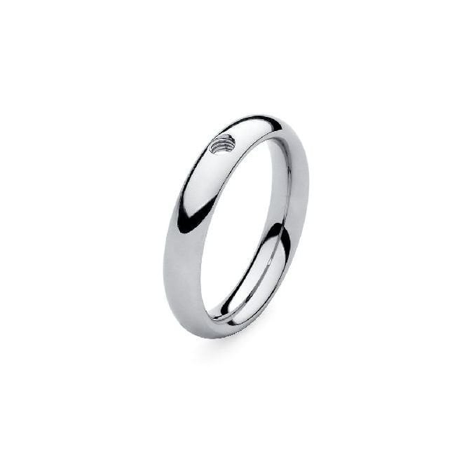 Slim Silver Interchangeable Ring, Size 56