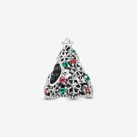 Glitter Christmas Tree Charms