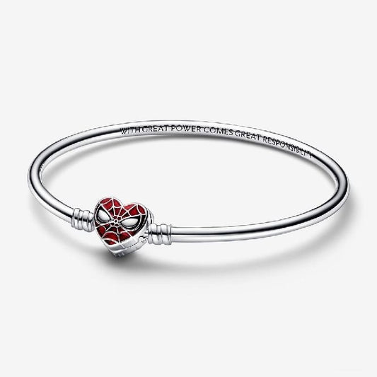 Marvel Spider-Man Mask Clasp Bangle, 21cm
