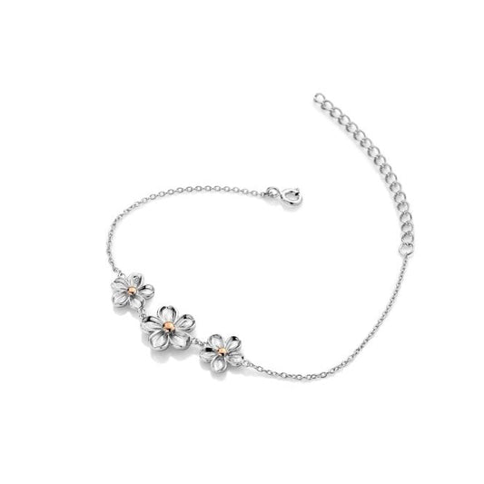 Silver Forget Me Not Bracelet