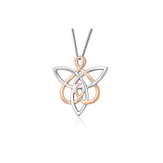 Fairies of the Mine Silver Pendant Necklace