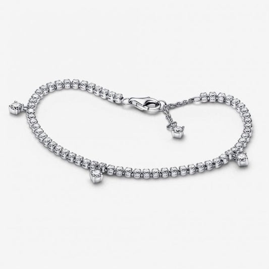Sparkling Drops Tennis Bracelet 18cm