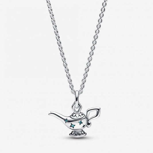 Disney Aladdin Magic Lamp Pendant Collier Necklace, 45cm