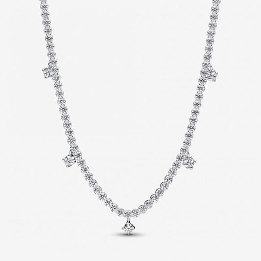 Sparkling Drop Collier Necklace, 43cm