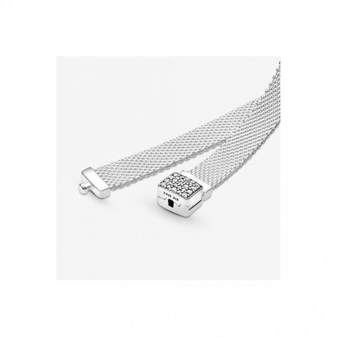 Reflexions Sparkling Clasp Bracelet, 21cm