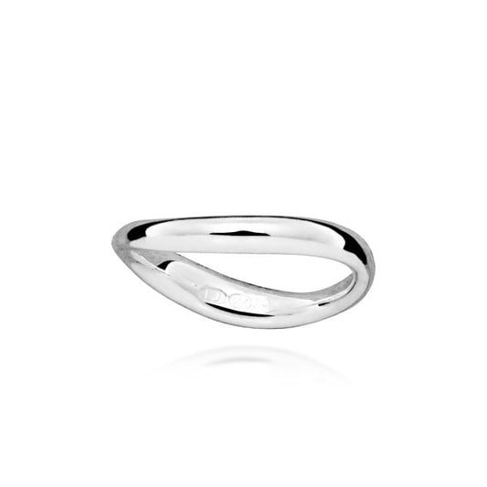 Light The Way Silver Ring, Size 56