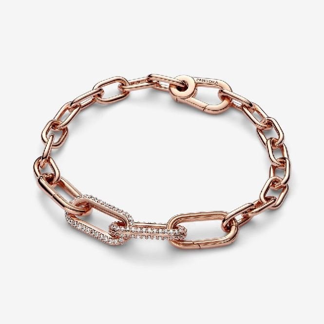 ME Rose Pave Double Styling Link