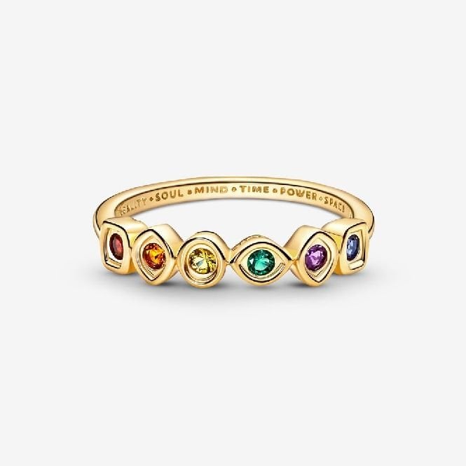 Marvel The Avengers Infinity Stones Ring, Size 54