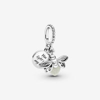 Glow-in-the-dark Firefly Dangle Charms