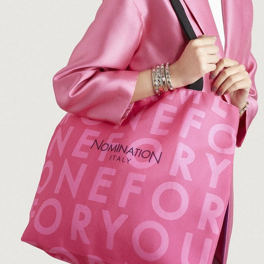 Pink Tote Shopping Bag