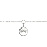 Mountain Charm Bracelet in Sterling Silver
