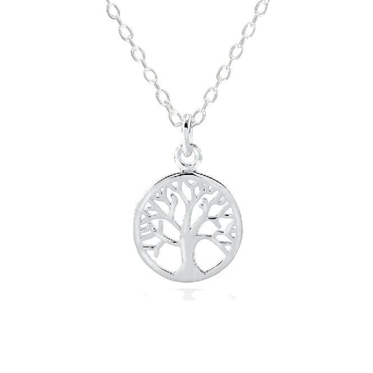 Family Tree Necklace in Sterling Silver