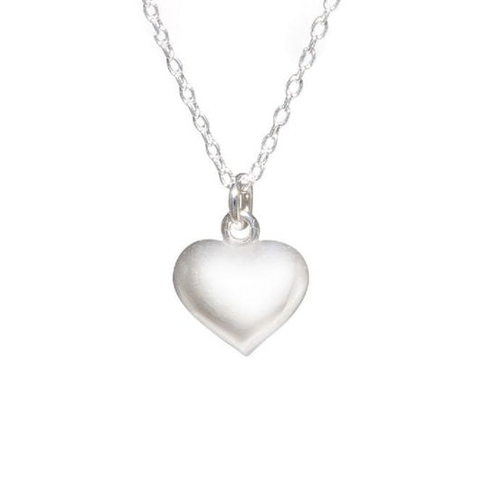 Heart Necklace in Sterling Silver