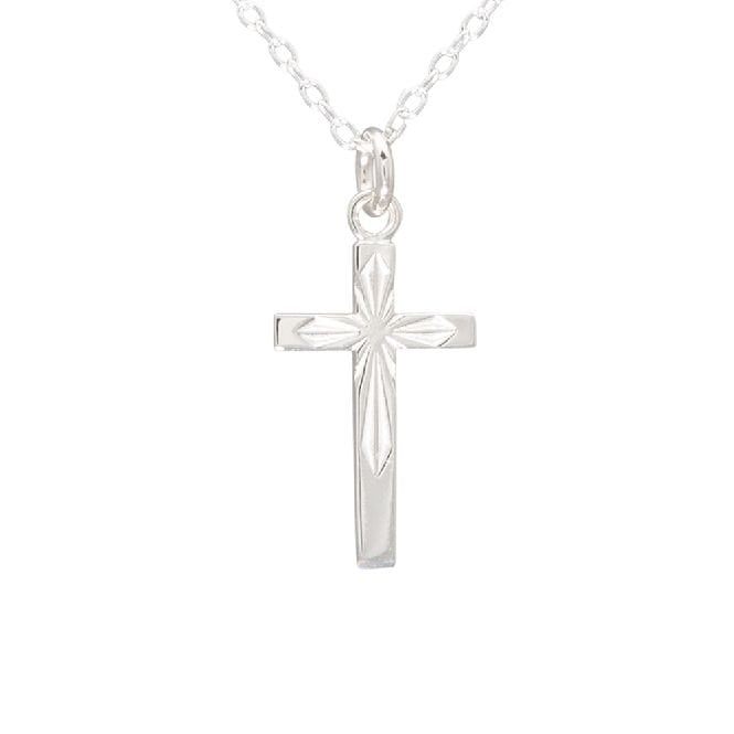 Cross Necklace in Sterling Silver