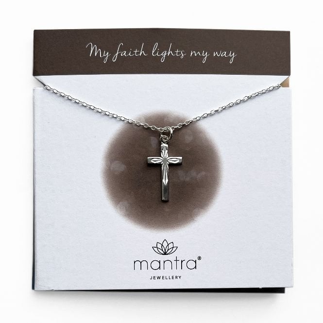 Cross Necklace in Sterling Silver